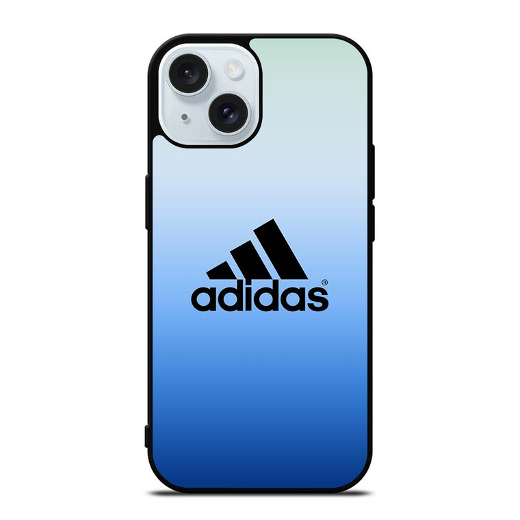 ADIDAS BLUE SKY LOGO iPhone 15 Case Cover