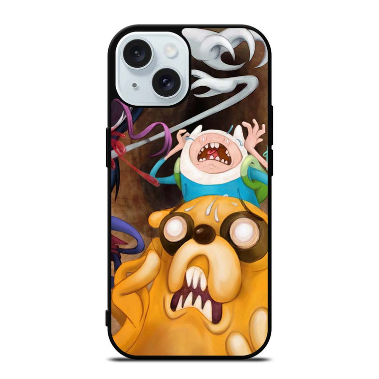 ADVENTURE TIME FINN AND JAKE CARTOON iPhone 15 Case Cover