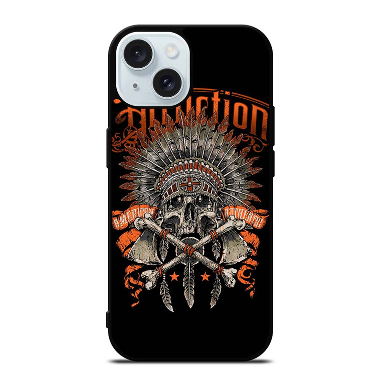 AFFLICTION SKULL iPhone 15 Case Cover
