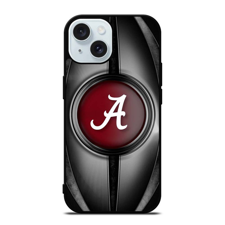 ALABAMA CRIMSON TIDE SYMBOL iPhone 15 Case Cover