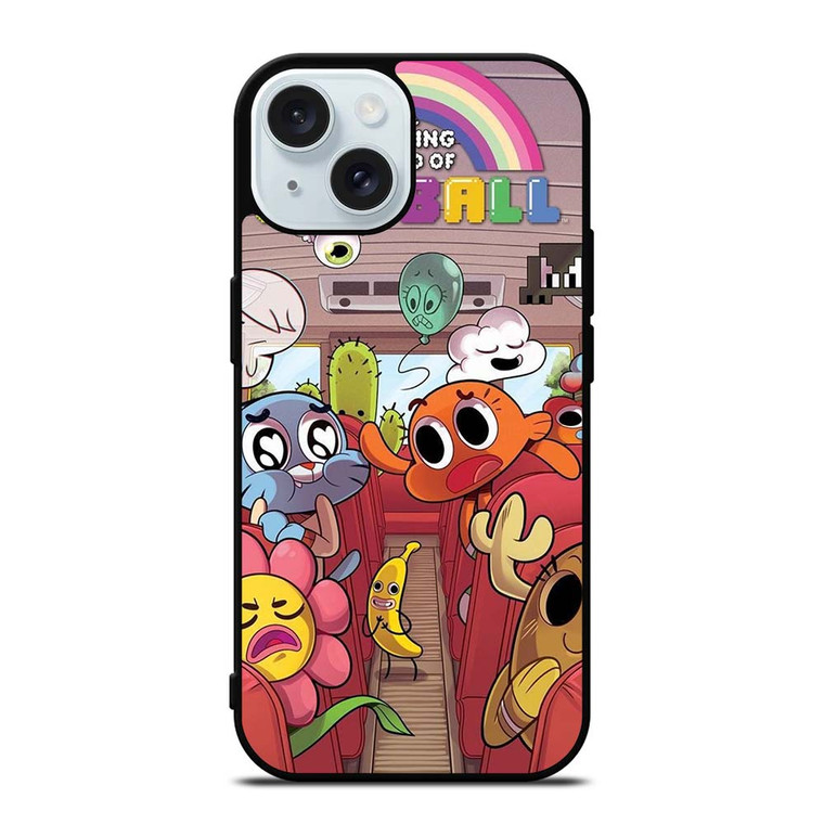 AMAZING WORLD OF GUMBALL CARTOON 2 iPhone 15 Case Cover