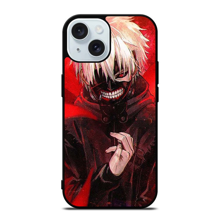 ANIME TOKYO GHOUL KANEKI iPhone 15 Case Cover