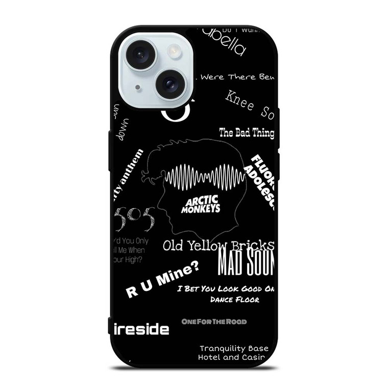 ARCTIC MONKEYS COLLAGE  iPhone 15 Case Cover