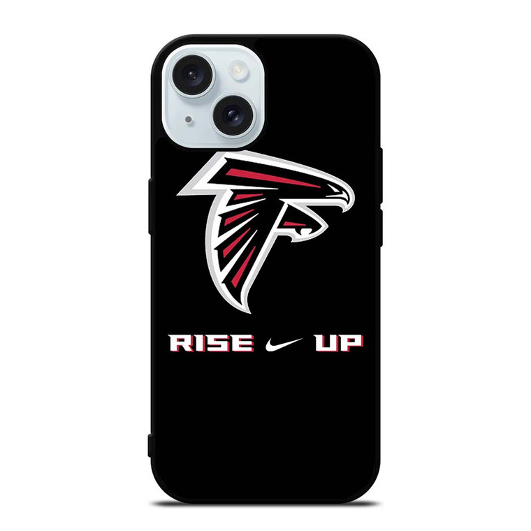 ATALANTA FALCONS NIKE RISE UP iPhone 15 Case Cover