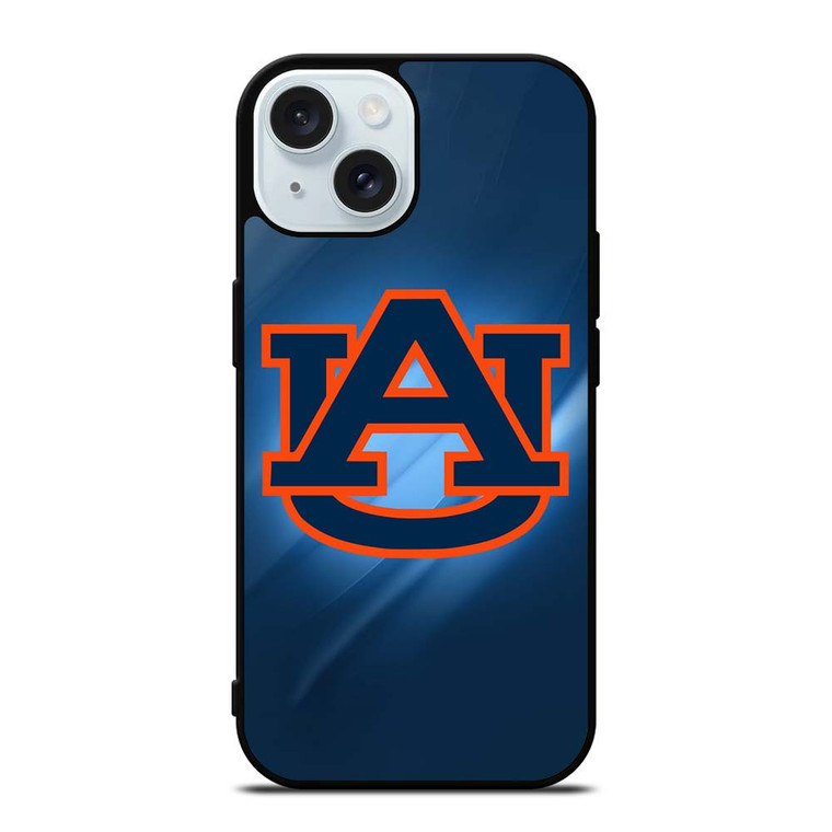 AUBURN TIGERS FOOTBALL LOGO iPhone 15 Case Cover