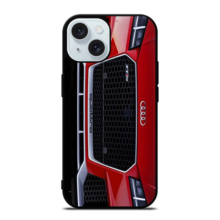 AUDI TT RS RED GRILLES iPhone 15 Case Cover