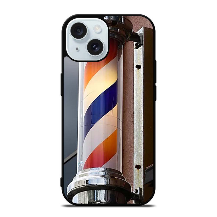 BARBER POLE HAIR CUT 2 iPhone 15 Case Cover