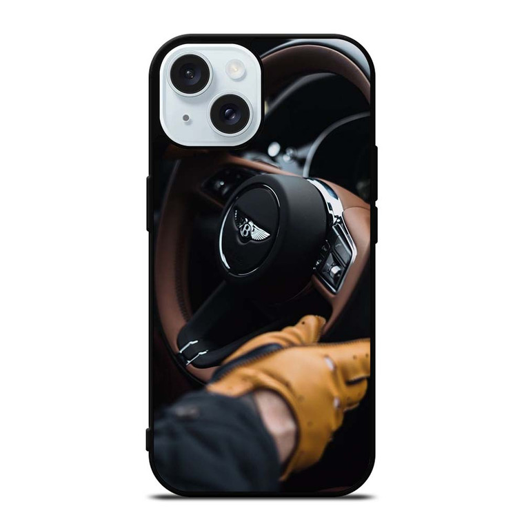 BENTLEY STEERING GLOVES iPhone 15 Case Cover