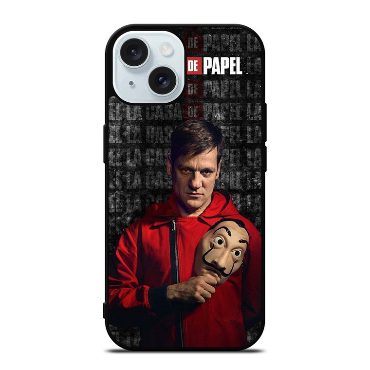 BERLIN MONEY HEIST CASA DE PAPEL 2 iPhone 15 Case Cover