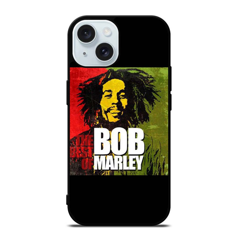 BOB MARLEY RASTA POSTER iPhone 15 Case Cover