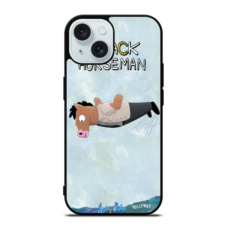 BOJACK HORSEMAN HOLLYWOOD SIGN iPhone 15 Case Cover