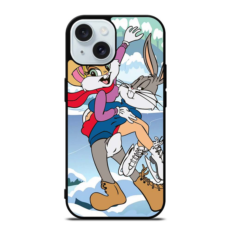 BUGS BUNNY AND LOLA CARTOON iPhone 15 Case Cover