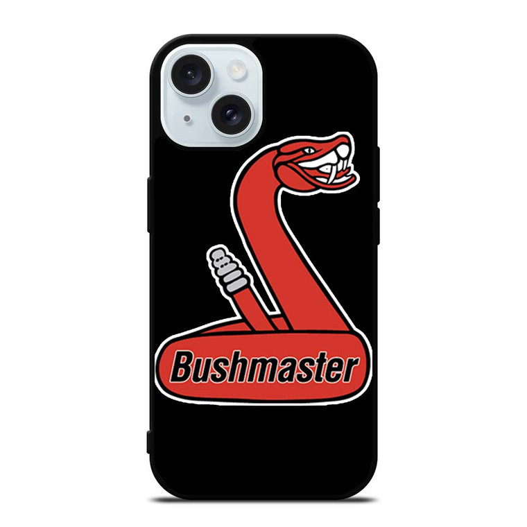 BUSHMASTER FIREARMS LOGO 3 iPhone 15 Case Cover BUSHMASTER FIREARMS LOGO 3 iPhone 15 Case Cover