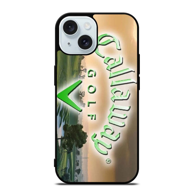 CALLAWAY GOLF FIELD LOGO iPhone 15 Case Cover