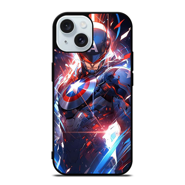 CAPTAIN AMERICA IRON MODE iPhone 15 Case Cover
