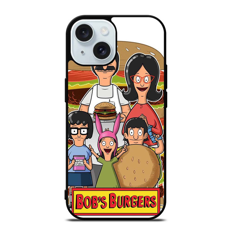CARTOON BOB'S BURGERS iPhone 15 Case Cover