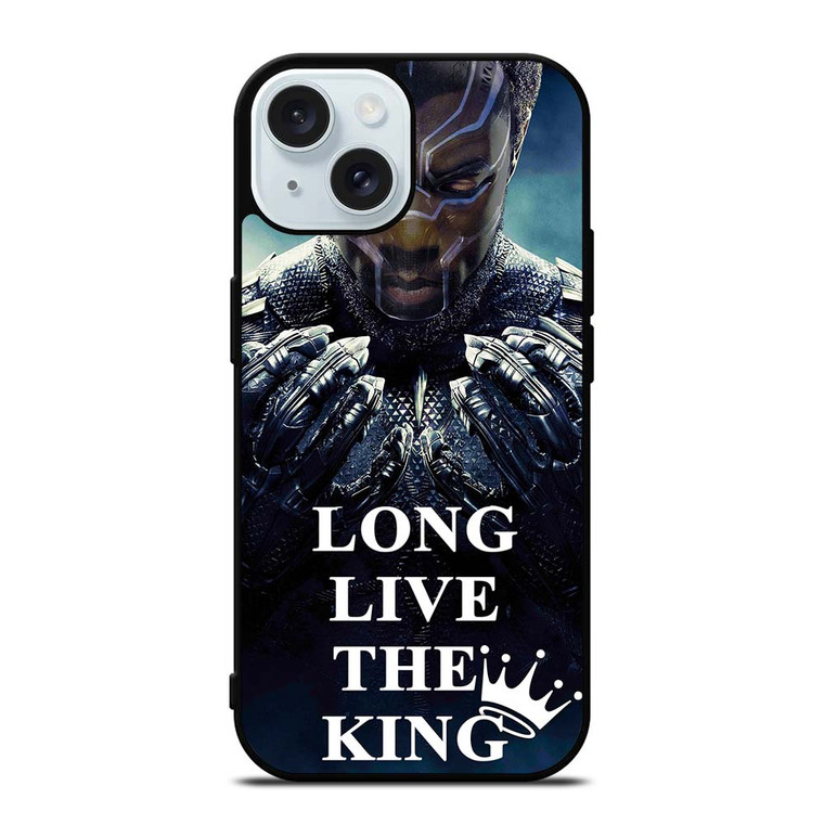 CHADWICK BOSEMAN BLACK PANTHER iPhone 15 Case Cover