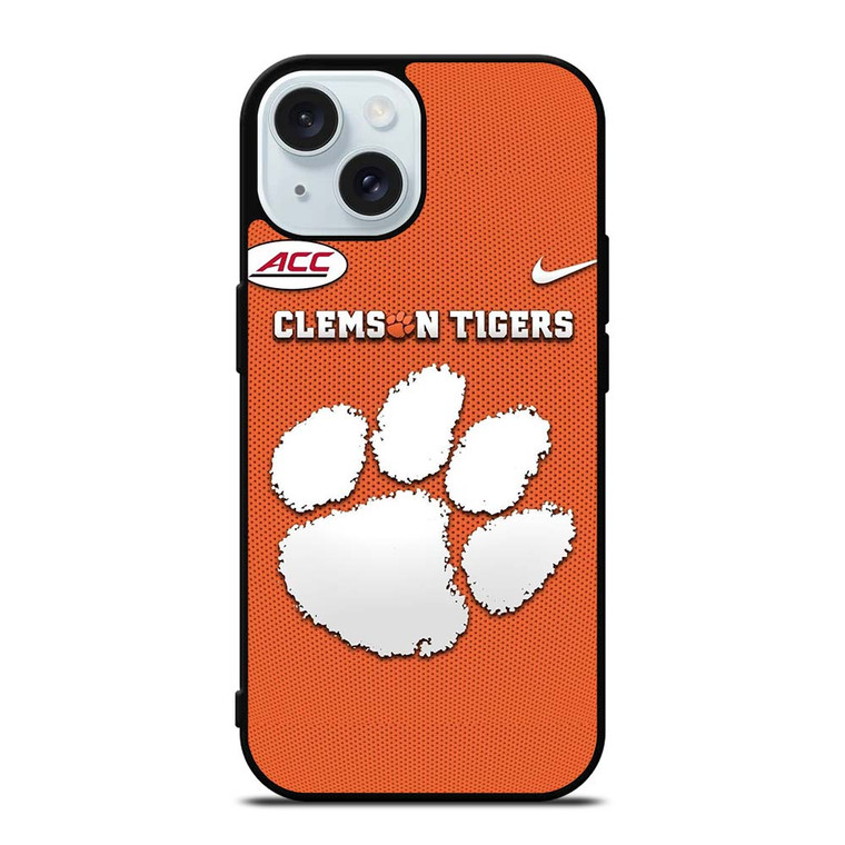 CLEMSON TIGERS CLAWS iPhone 15 Case Cover CLEMSON TIGERS CLAWS iPhone 15 Case Cover
