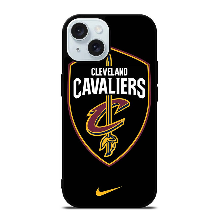 CLEVELAND CAVALIERS NIKE LOGO iPhone 15 Case Cover