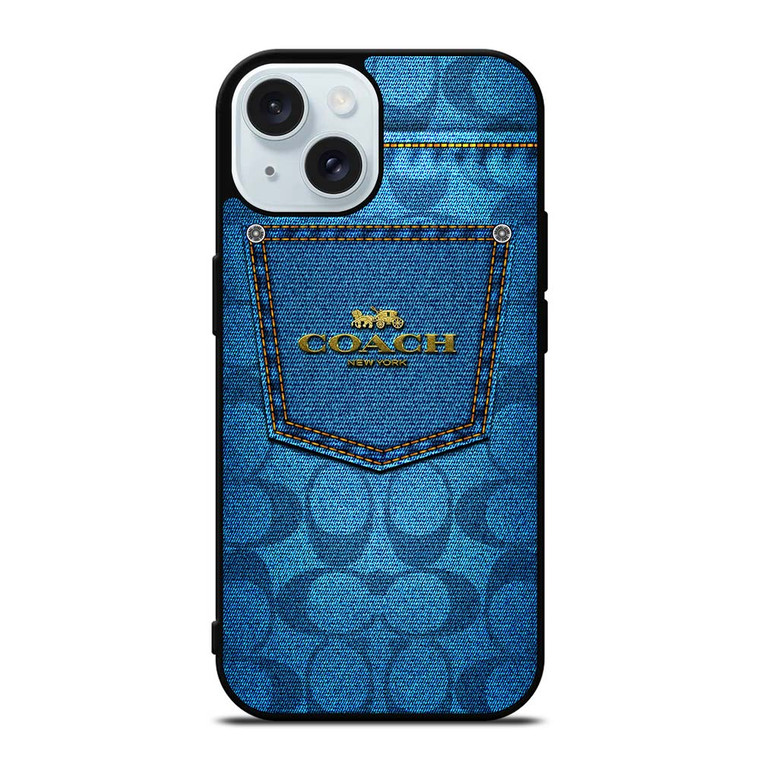 COACH JEANS iPhone 15 Case Cover