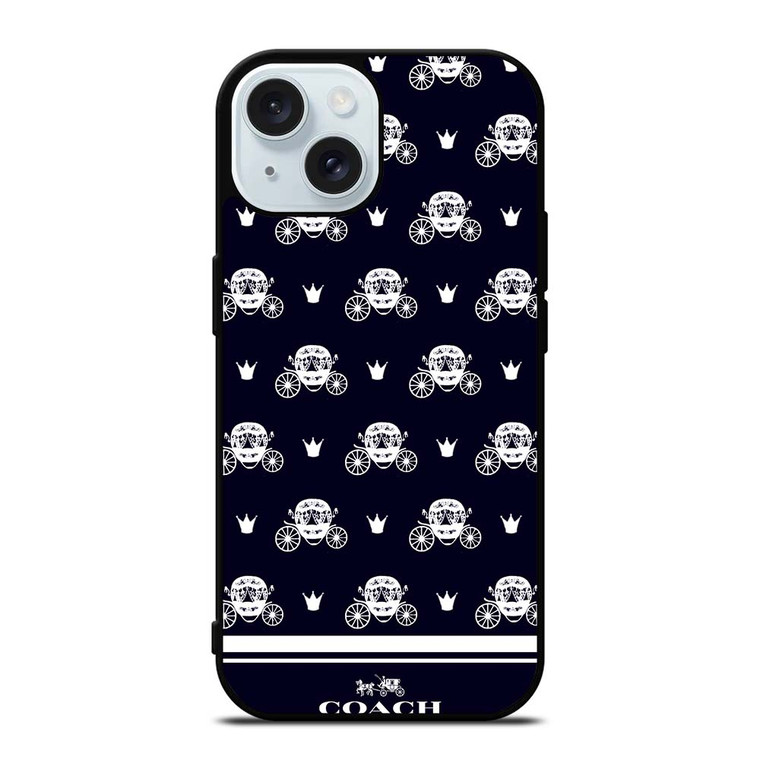 COACH NEW YORK CART iPhone 15 Case Cover