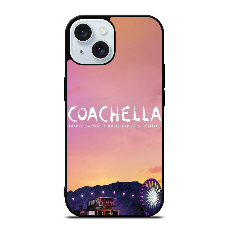 COACHELLA MUSIC FESTIVAL iPhone 15 Case Cover
