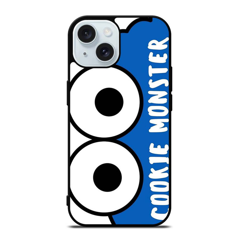 COOKIE MONSTER SESAME STREET CUTE iPhone 15 Case Cover