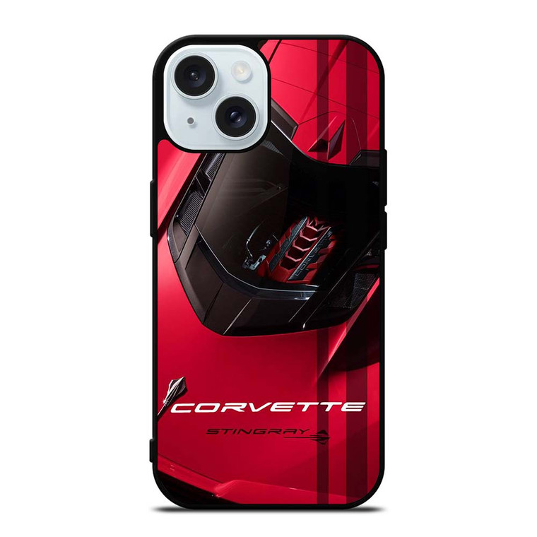CORVETTE STINGRAY C7 LOGO iPhone 15 Case Cover