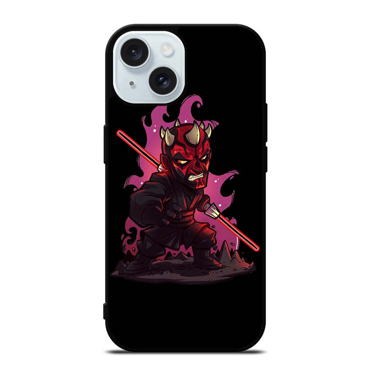 DARTH MAUL CUTE STAR WARS  iPhone 15 Case Cover