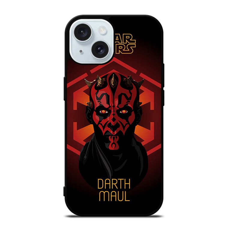 DARTH MAUL STAR WARS ART iPhone 15 Case Cover