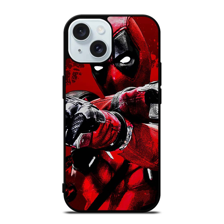 DEADPOOL ART MARVEL iPhone 15 Case Cover