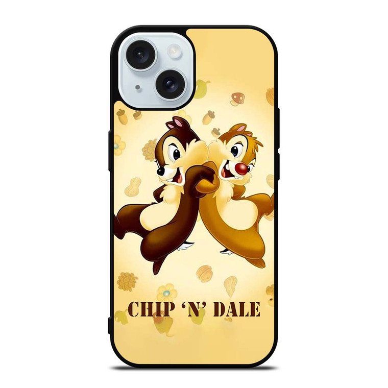 DISNEY CHIP AND DALE CARTOON 2 iPhone 15 Case Cover