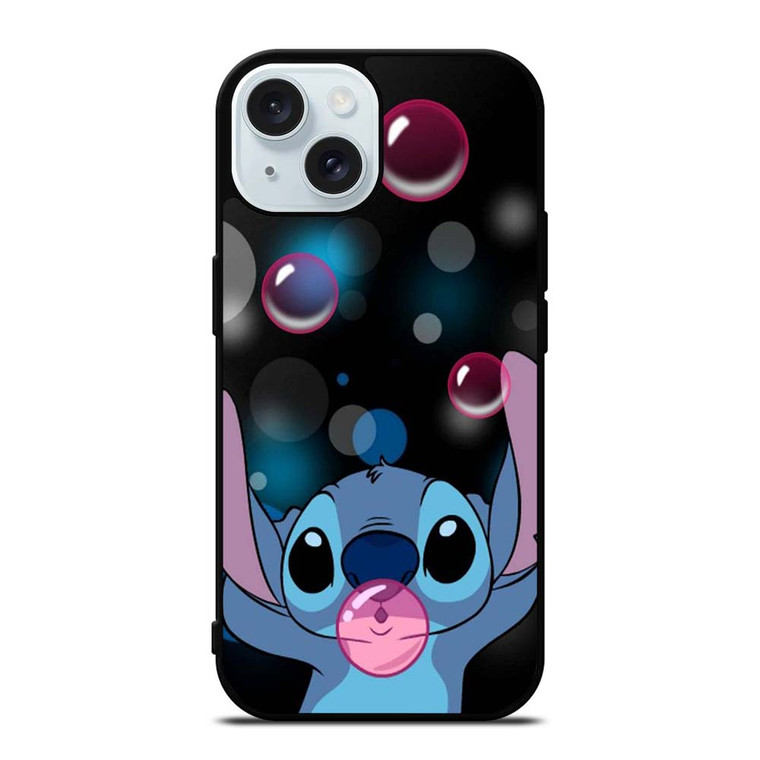 DISNEY STITCH BUBBLE GUM iPhone 15 Case Cover
