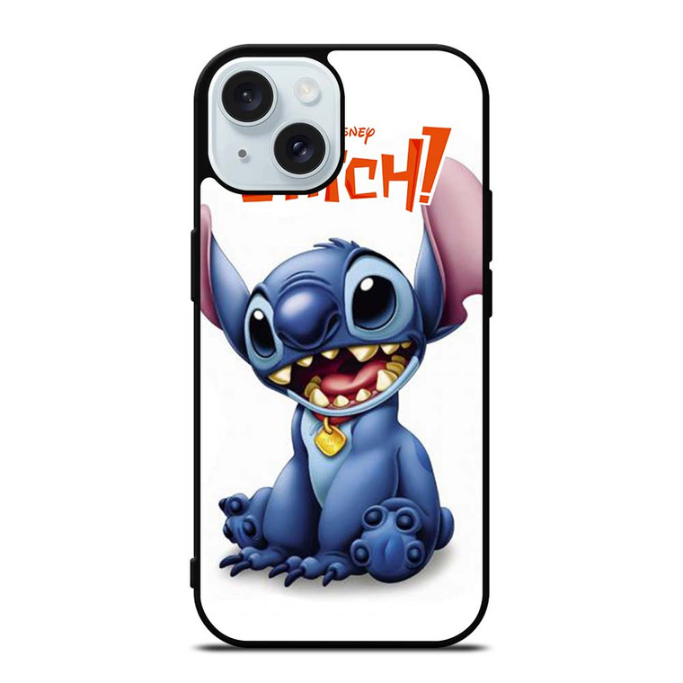 DISNEY STITCH CARTOON iPhone 15 Case Cover