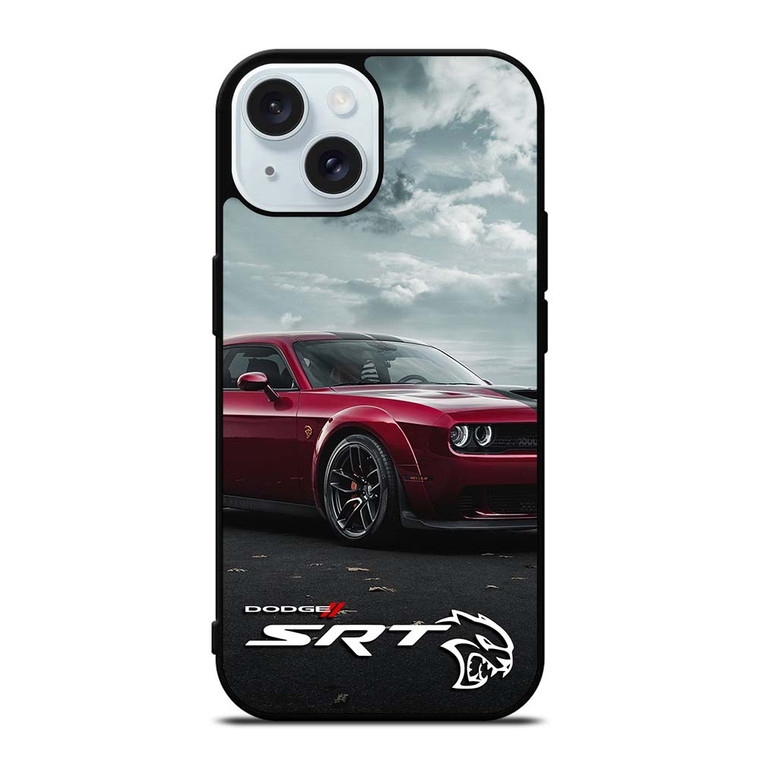 DODGE SRT CAR LOGO iPhone 15 Case Cover