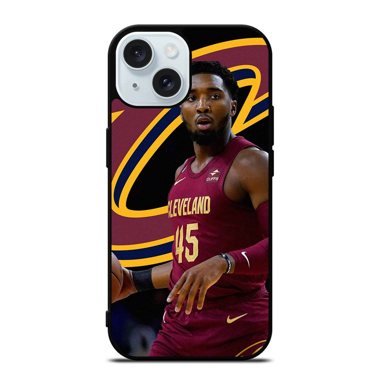 DONOVAN MITCHELL CLEVELAND CAVALIERS NBA iPhone 15 Case Cover