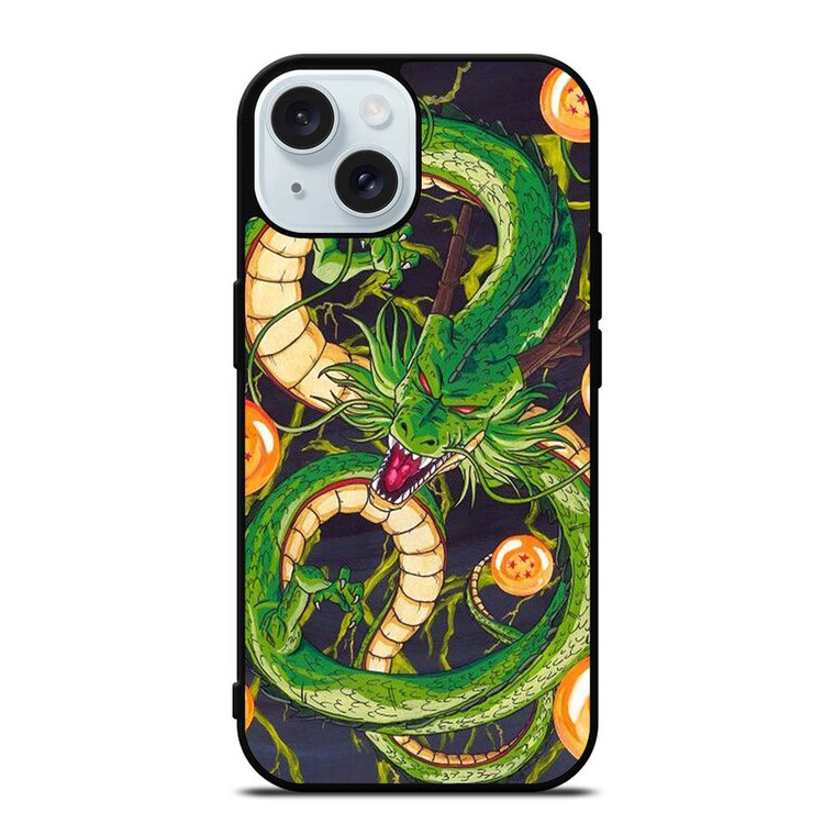 DRAGON BALL SHENLONG ANIME iPhone 15 Case Cover