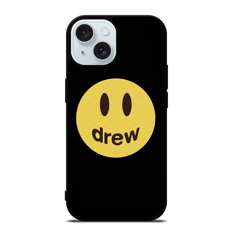 DREW SMILEY FACE LOGO 2 iPhone 15 Case Cover