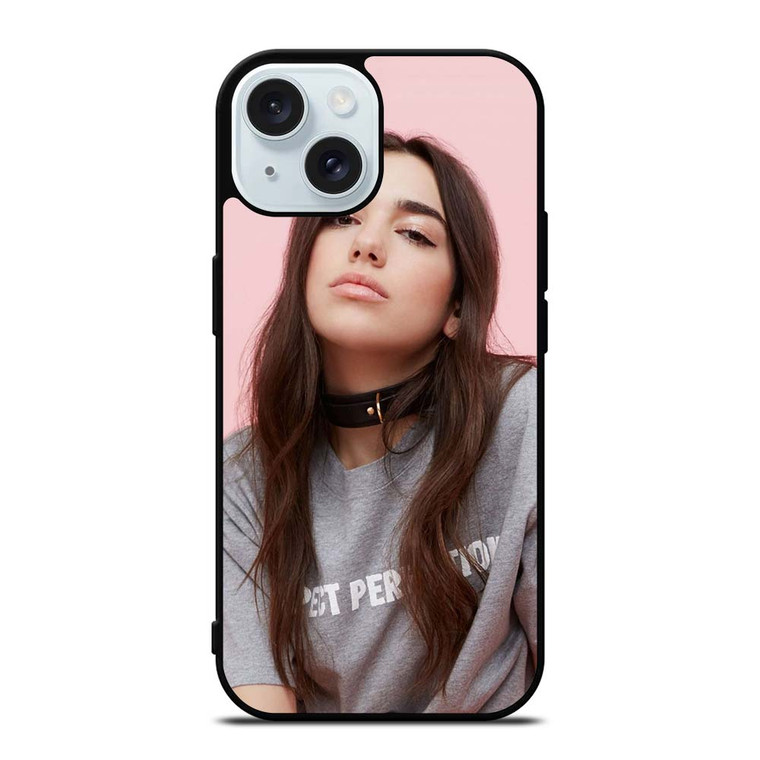 DUA LIPA FEMALE SINGER iPhone 15 Case Cover