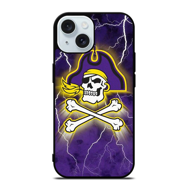 ECU EAST CAROLINA FOOTBALL ICON iPhone 15 Case Cover