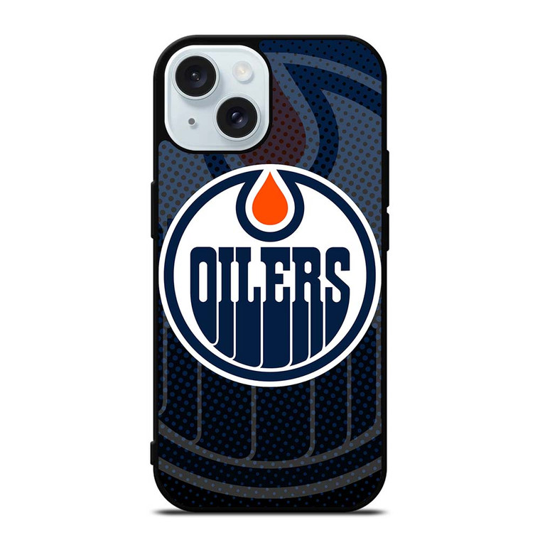 EDMONTON OILERS NHL LOGO iPhone 15 Case Cover