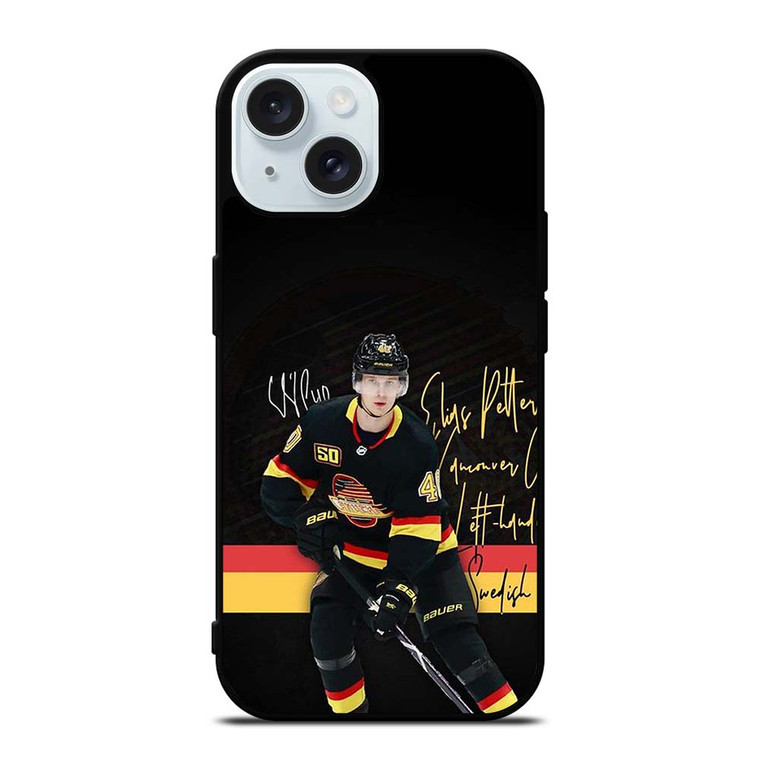 ELIAS PETTERSON VANCOUVER CANUCKS iPhone 15 Case Cover