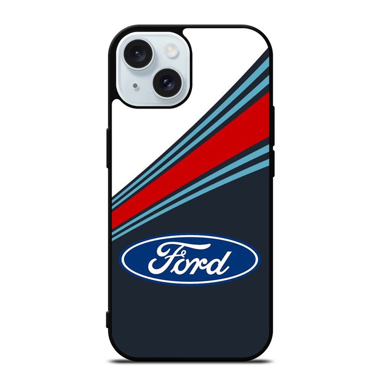 FORD FOCUS WRC RALLY 2000 LIVERY iPhone 15 Case Cover