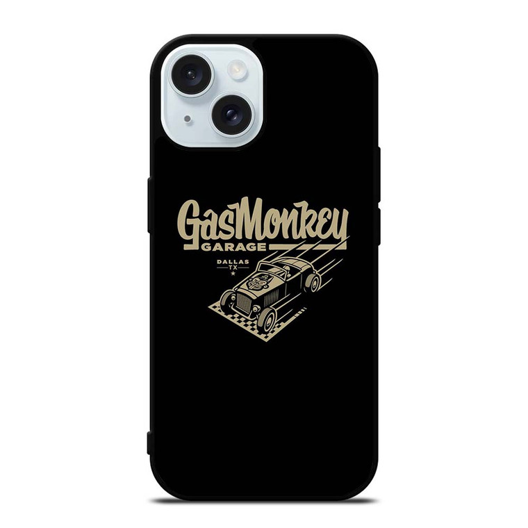 GAS MONKEY GARAGE DALLAS TX iPhone 15 Case Cover