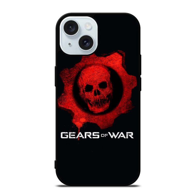 GEARS OF WAR GAME SKULL iPhone 15 Case Cover
