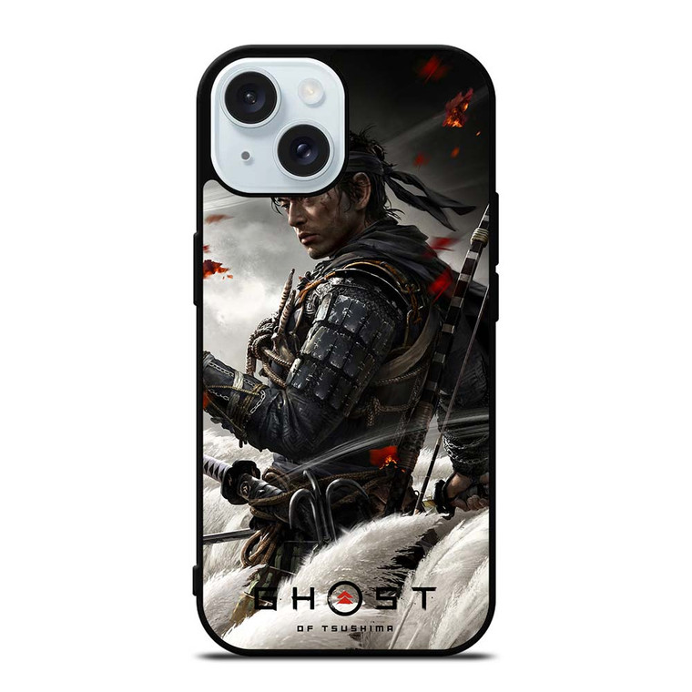 GHOST OF TSUSHIMA POSTER ART iPhone 15 Case Cover
