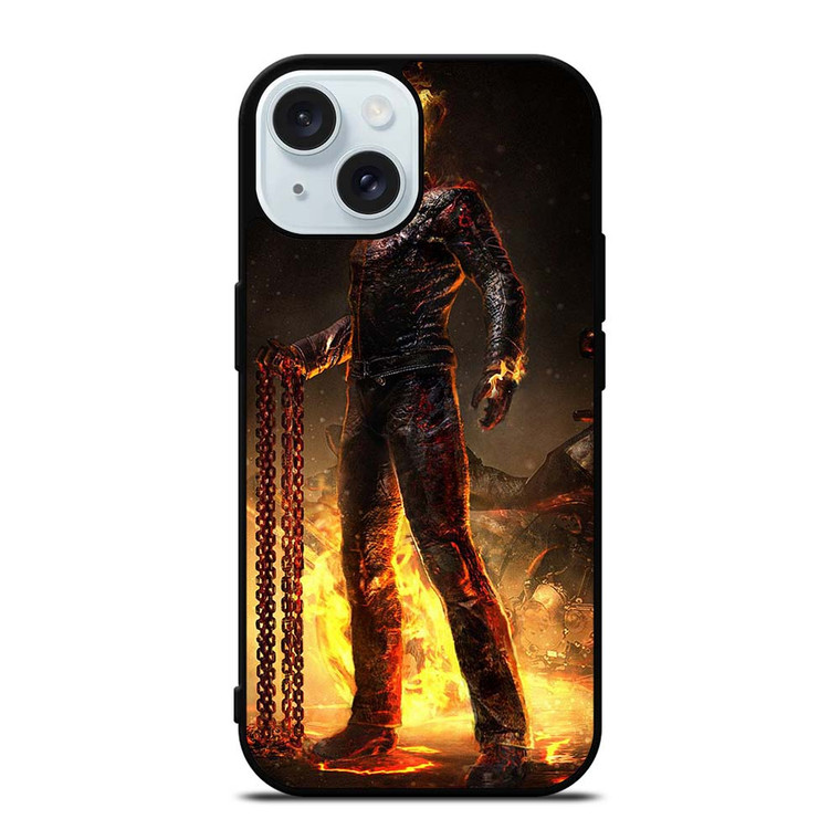GHOST RIDER CHAIN FIRE iPhone 15 Case Cover