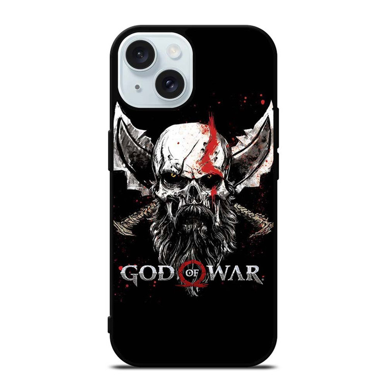 GOD OF WAR 4 SKULL ICON iPhone 15 Case Cover
