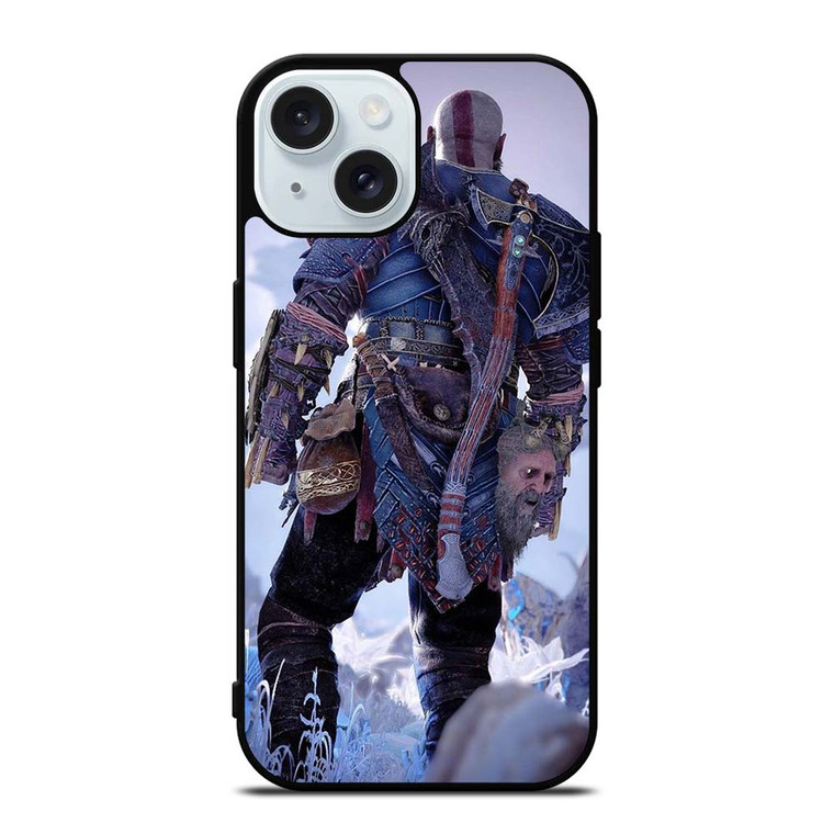 GOD OF WAR RAGNAROK GAME KRATOS iPhone 15 Case Cover