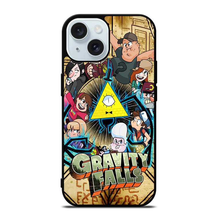GRAVITY FALLS AND FRIENDS iPhone 15 Case Cover